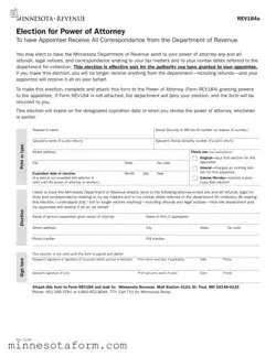 Official Minnesota Form in PDF