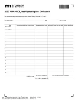 Official Minnesota M4Np Form in PDF
